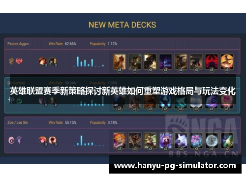 英雄联盟赛季新策略探讨新英雄如何重塑游戏格局与玩法变化